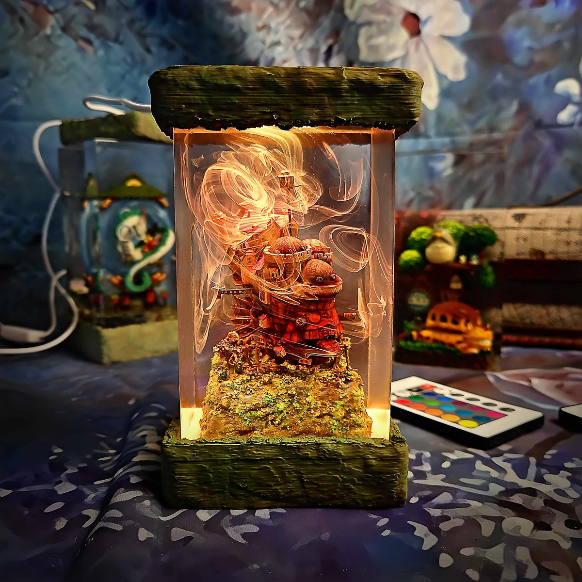 Howl's Moving Castle Resin Lamp — view 7
