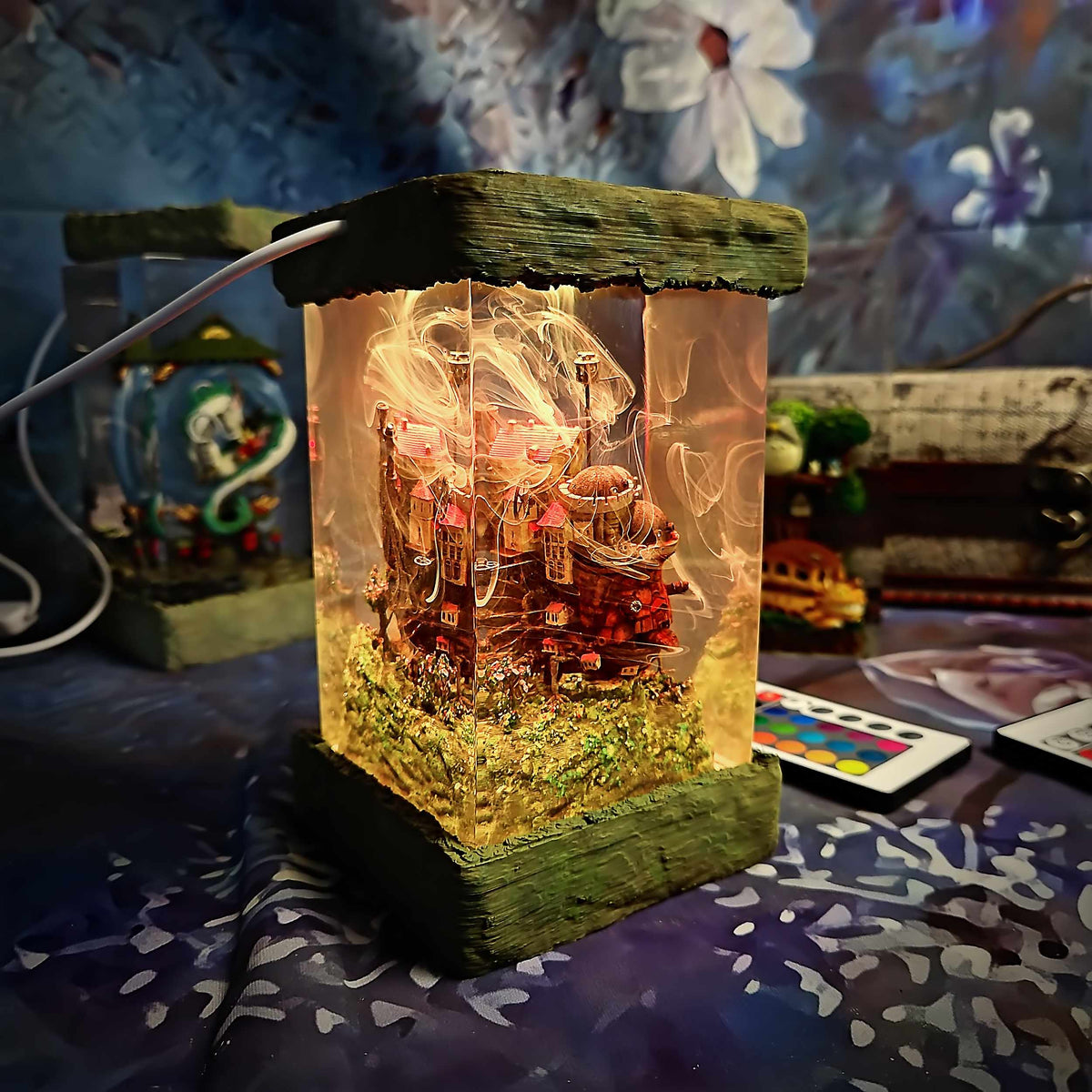 Howl's Moving Castle Resin Lamp — view 8