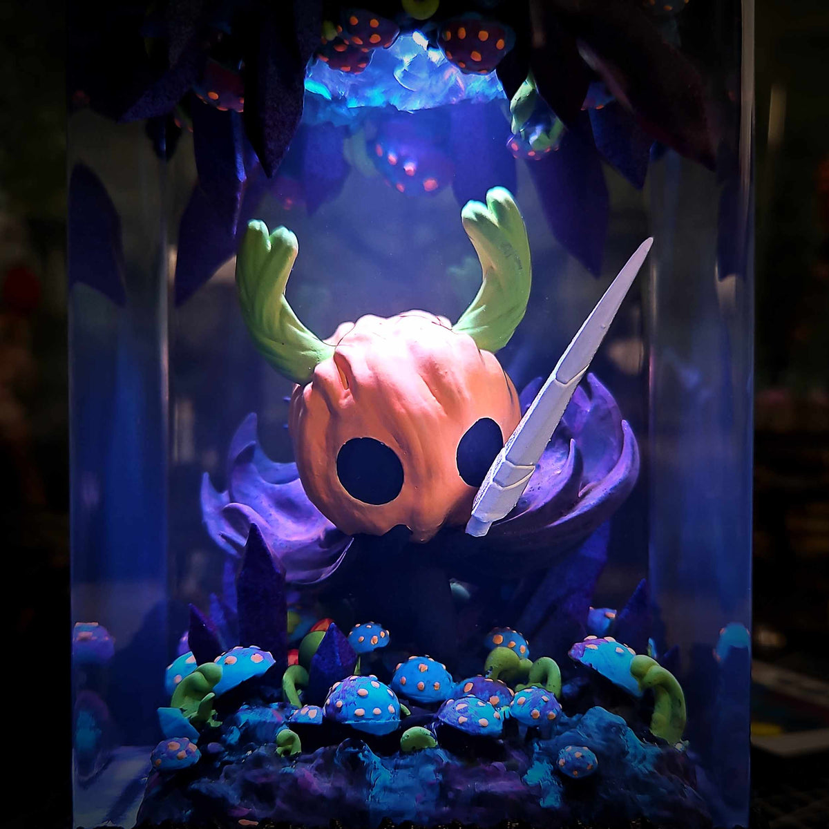 The Knight Halloween Resin Lamp — view 3