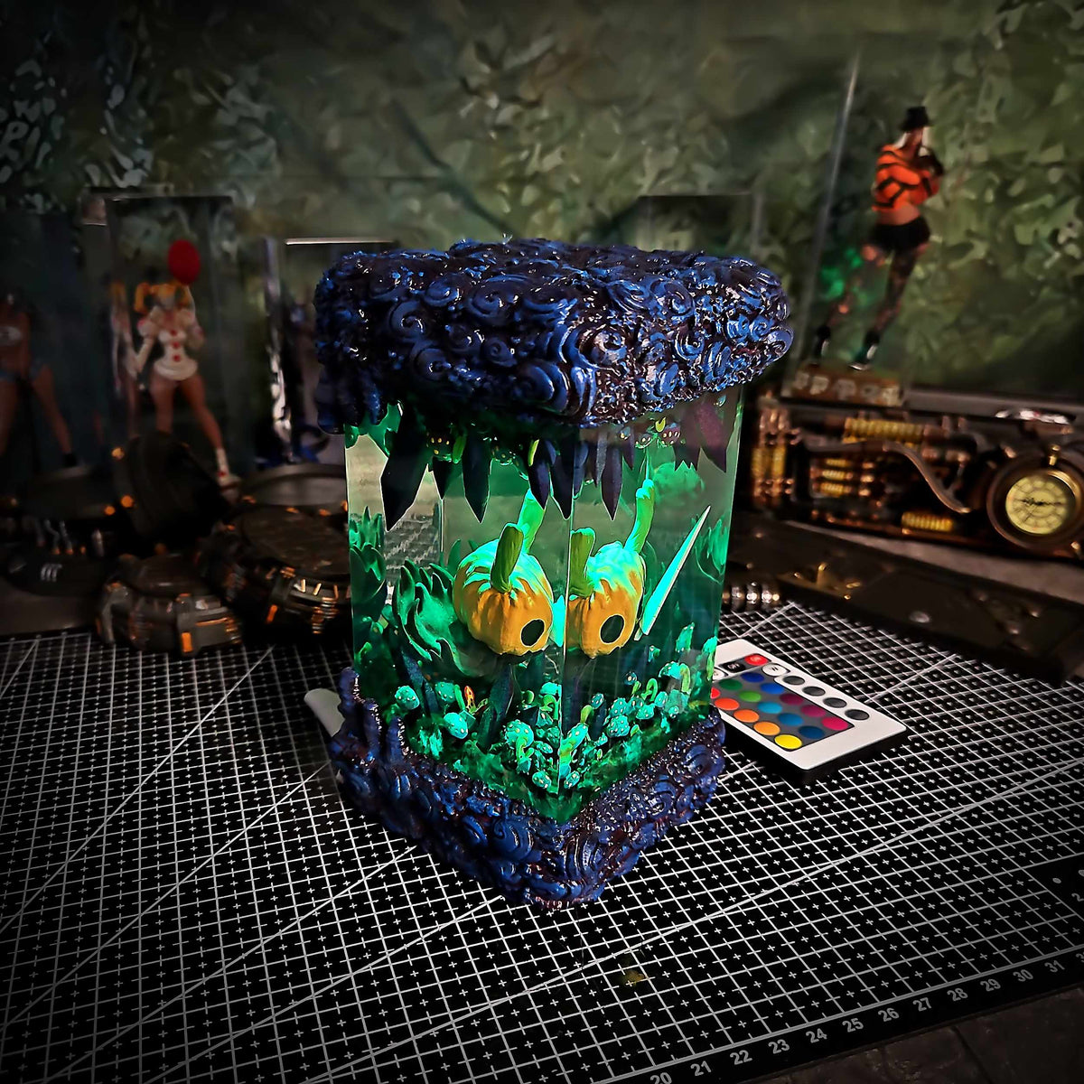 The Knight Halloween Resin Lamp — view 7