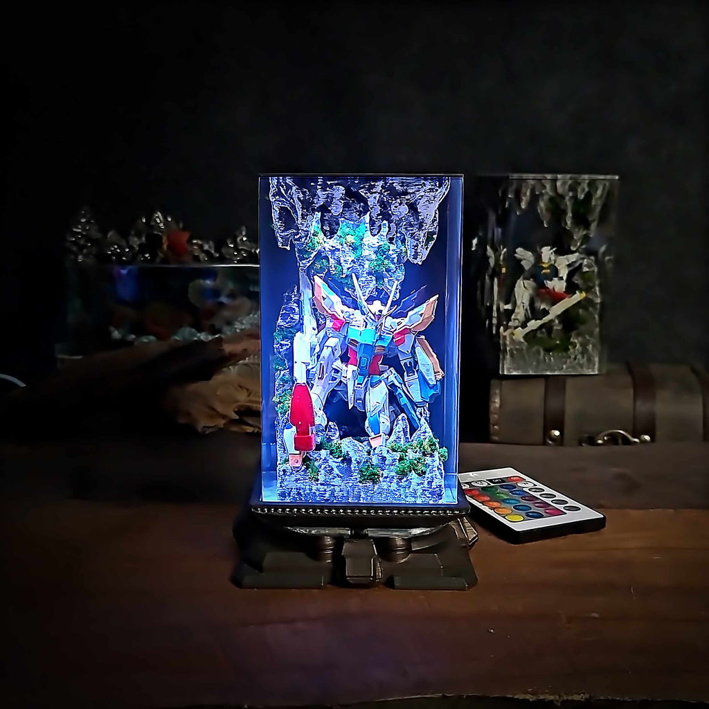 Wing Gundam Resin Lamp — view 2