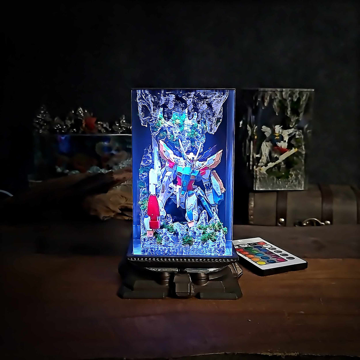 Wing Gundam Resin Lamp — view 2