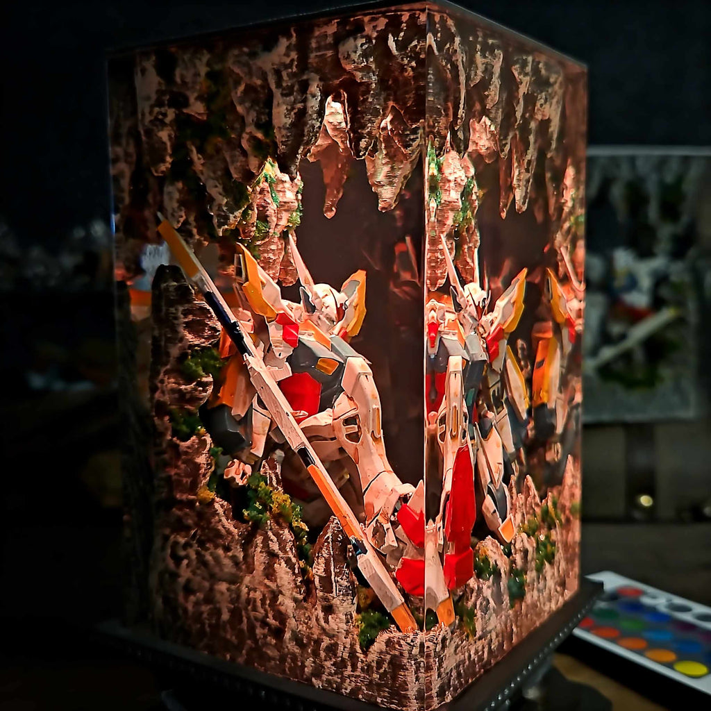 Wing Gundam Resin Lamp — view 7