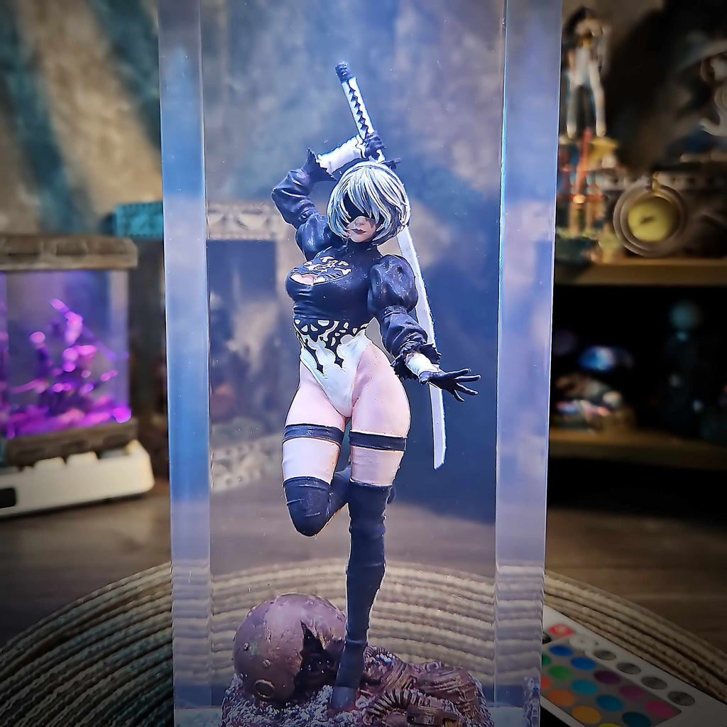 2B Resin Lamp V1 — view 3