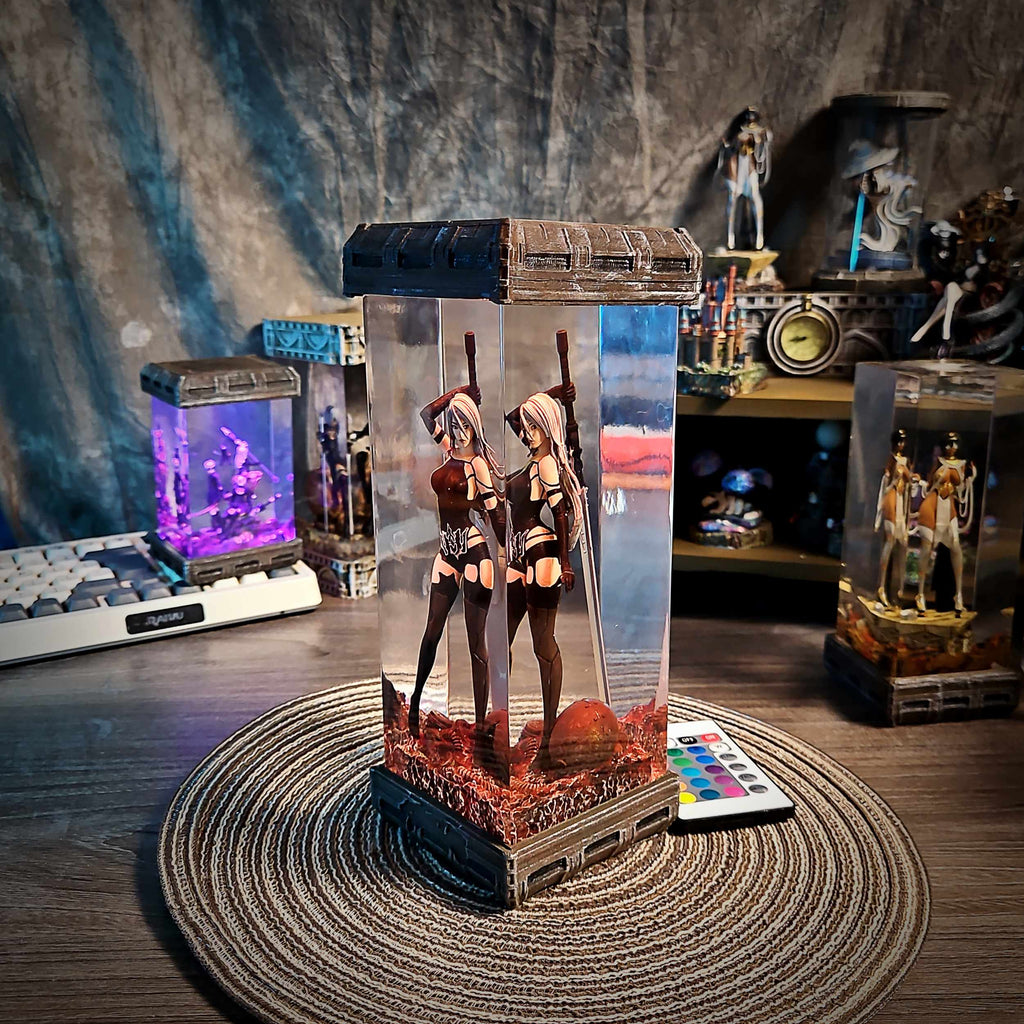 A2 Resin Lamp — view 6