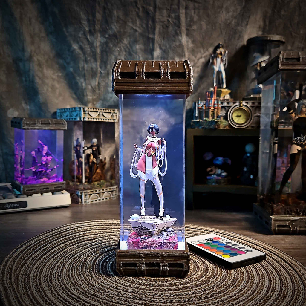 2P Resin Lamp — view 2