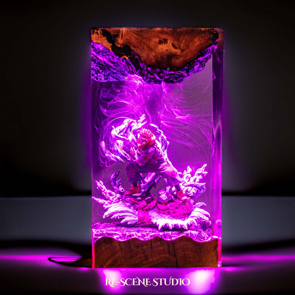 Yuji Itadori Resin Lamp — view 3