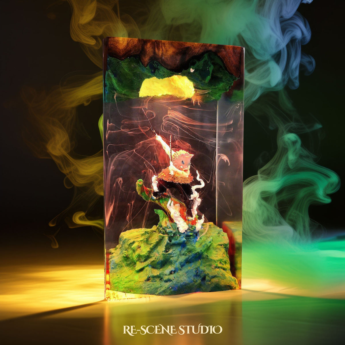 Inosuke Resin Lamp V1