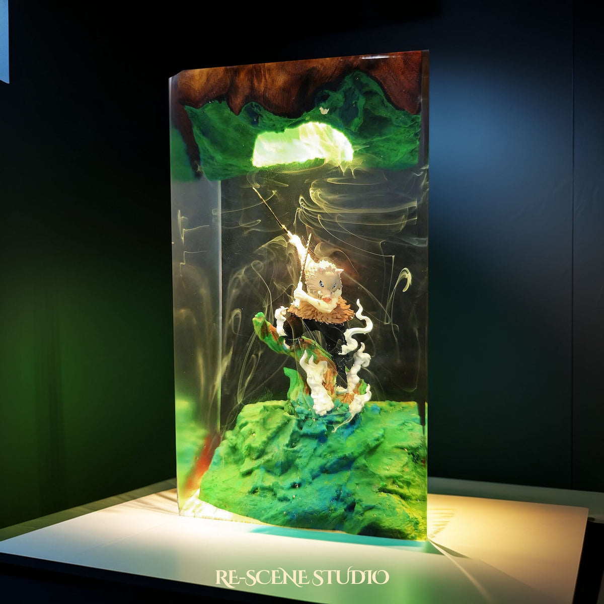 Inosuke Resin Lamp V1 — view 2