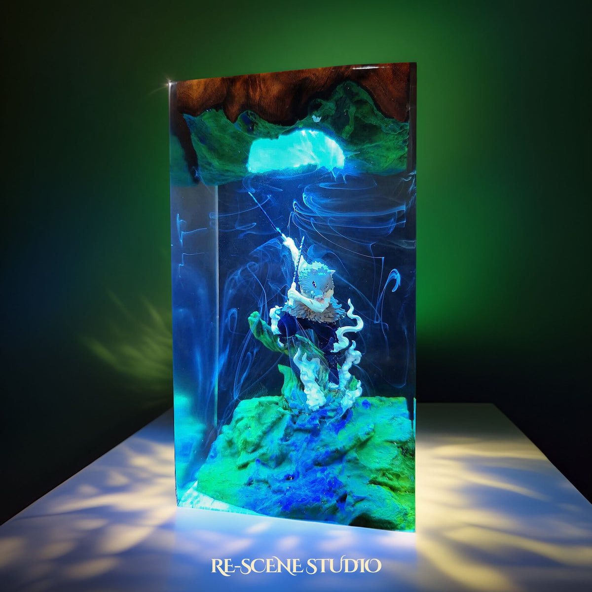 Inosuke Resin Lamp V1 — view 3