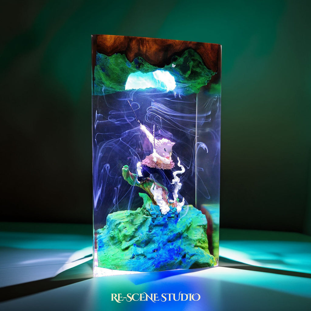 Inosuke Resin Lamp V1 — view 4
