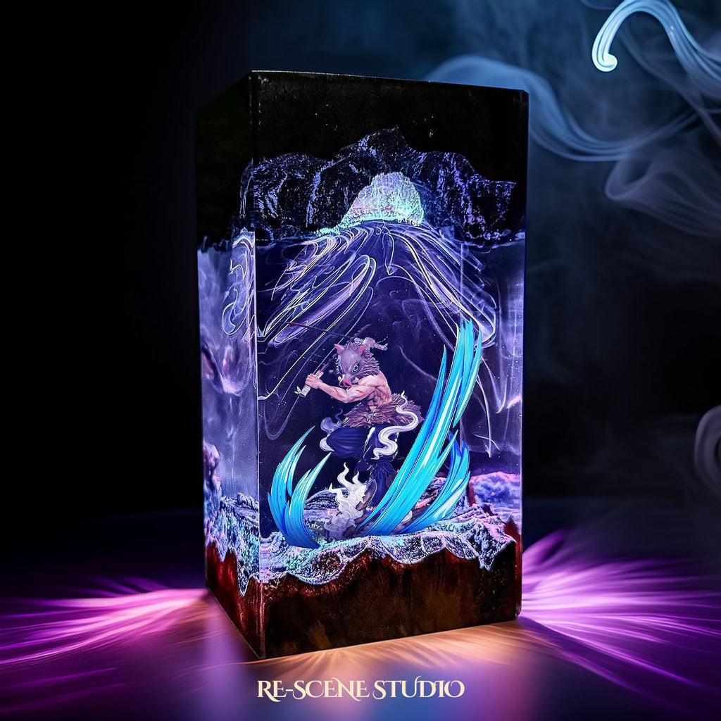 Inosuke Resin Lamp V2 — view 3