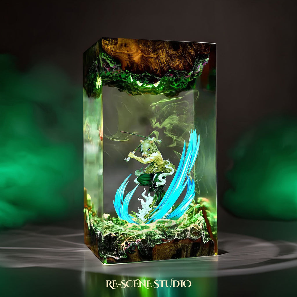 Inosuke Resin Lamp V2 — view 4