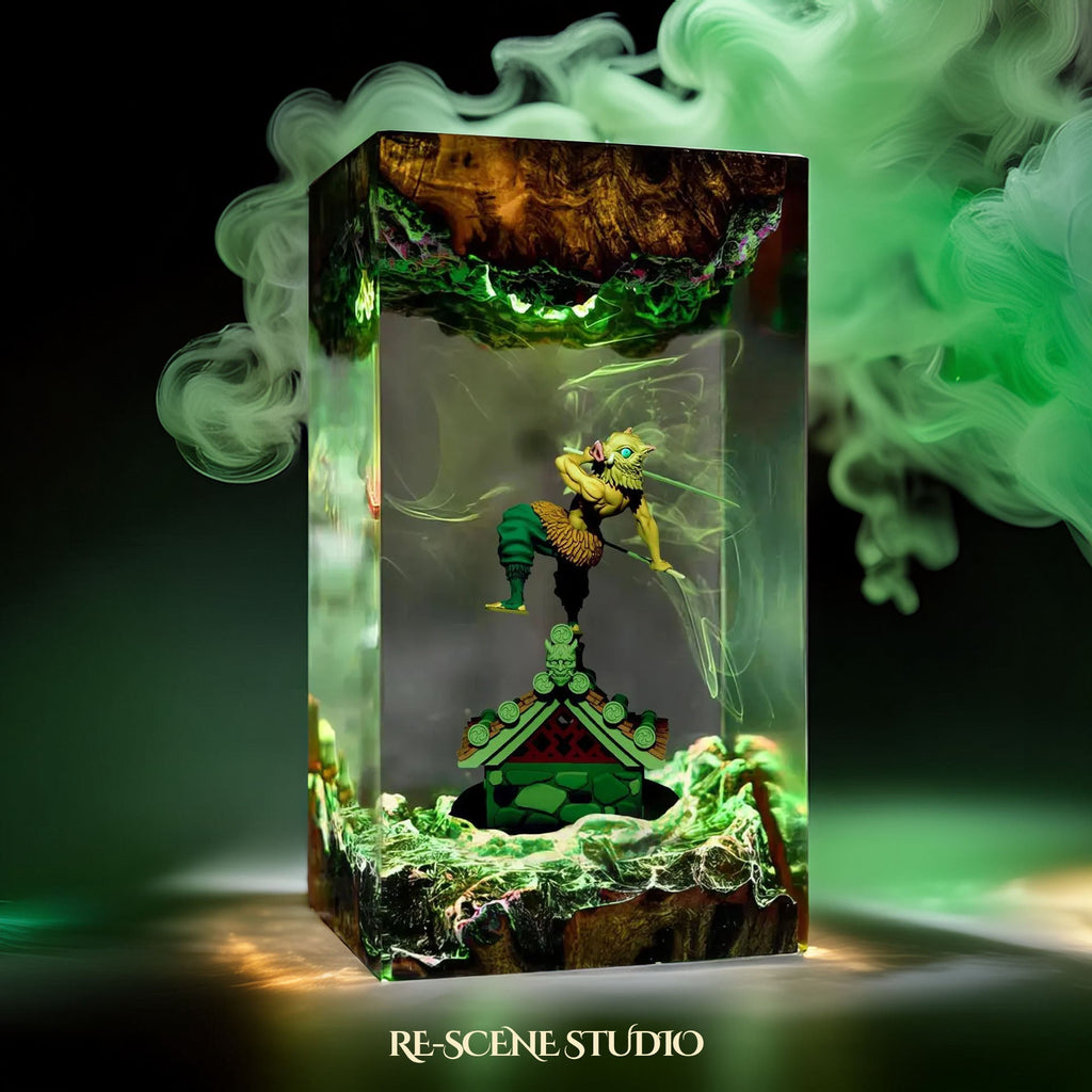 Inosuke Resin Lamp V3