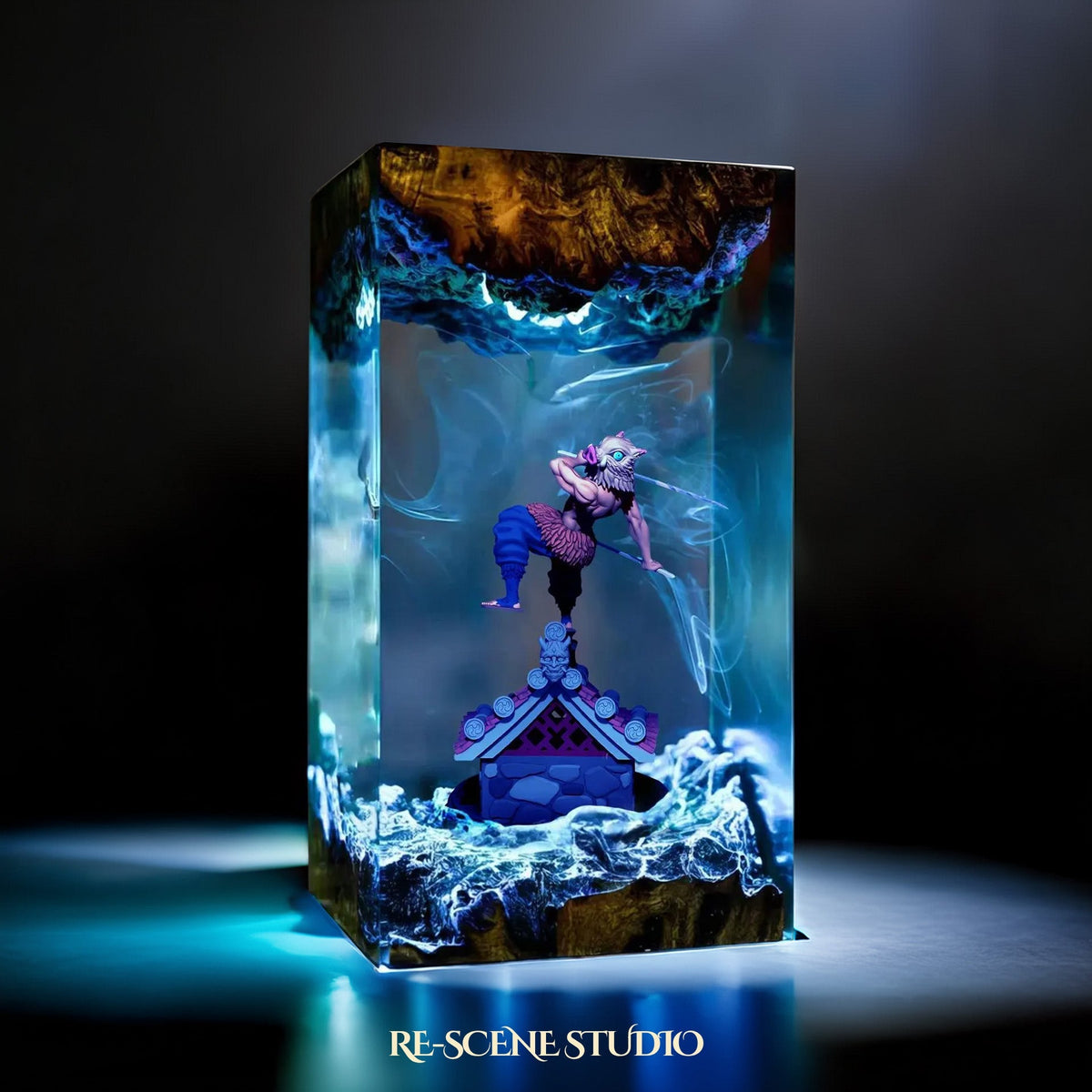 Inosuke Resin Lamp V3 — view 3