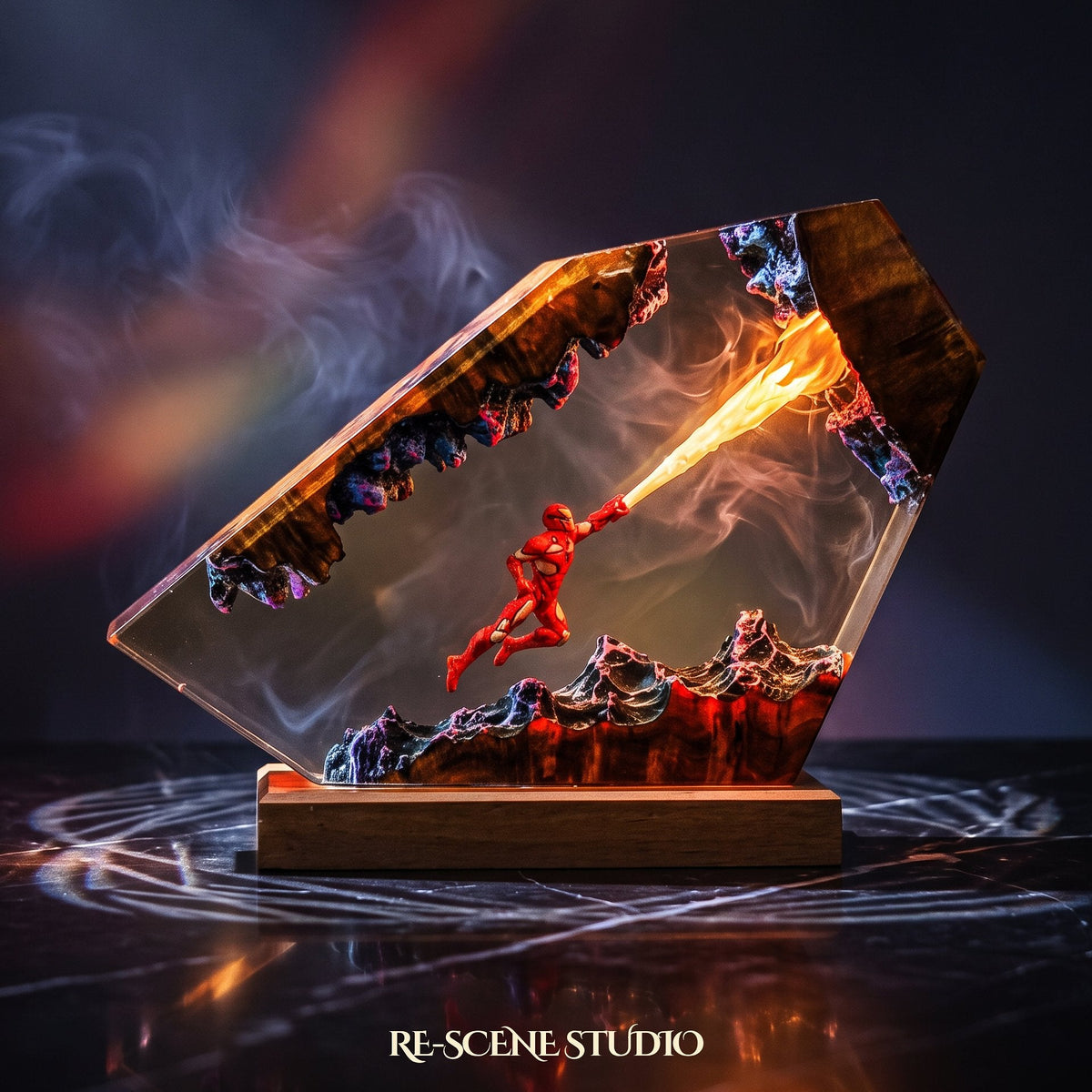 Iron Man Resin Lamp V4