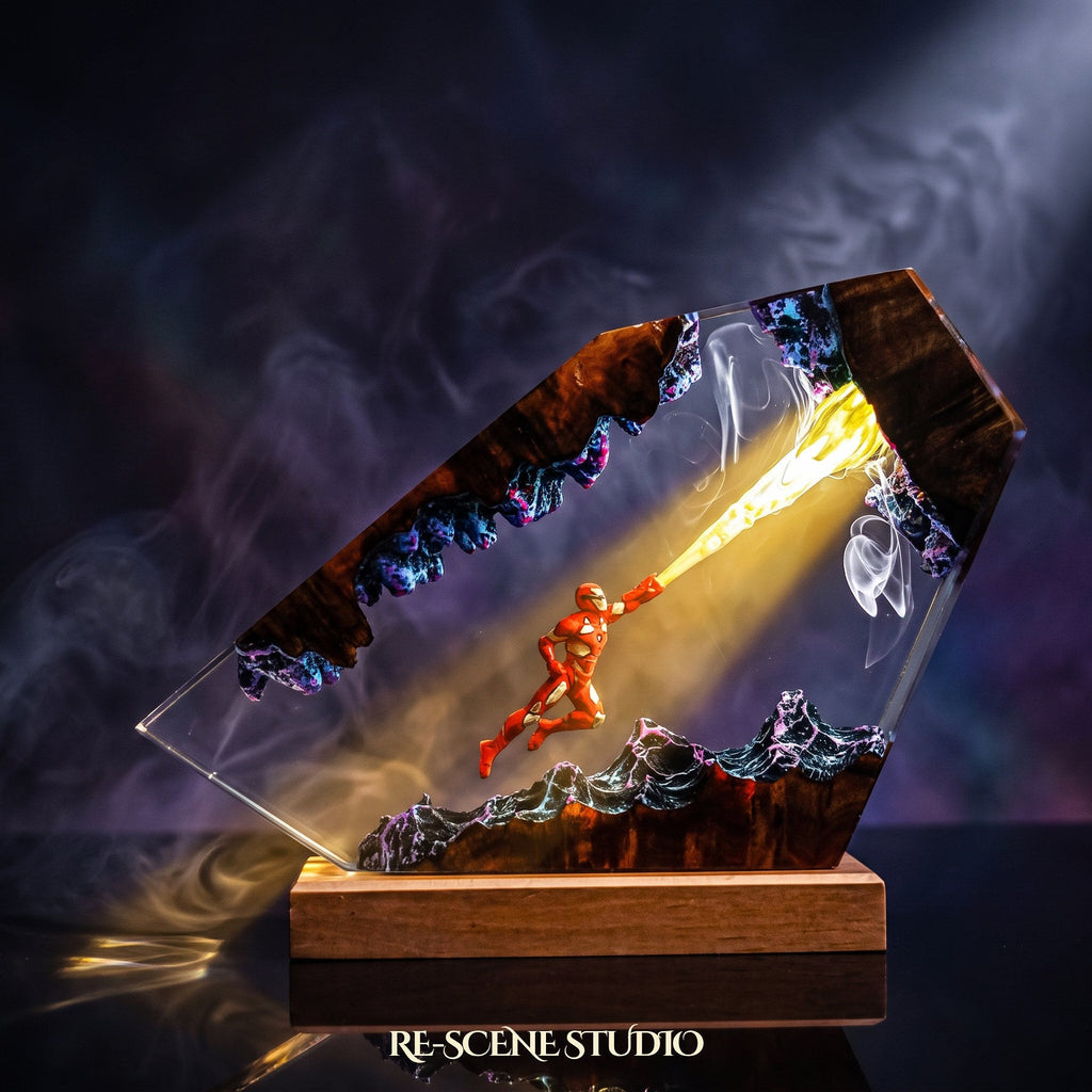 Iron Man Resin Lamp V4 — view 3