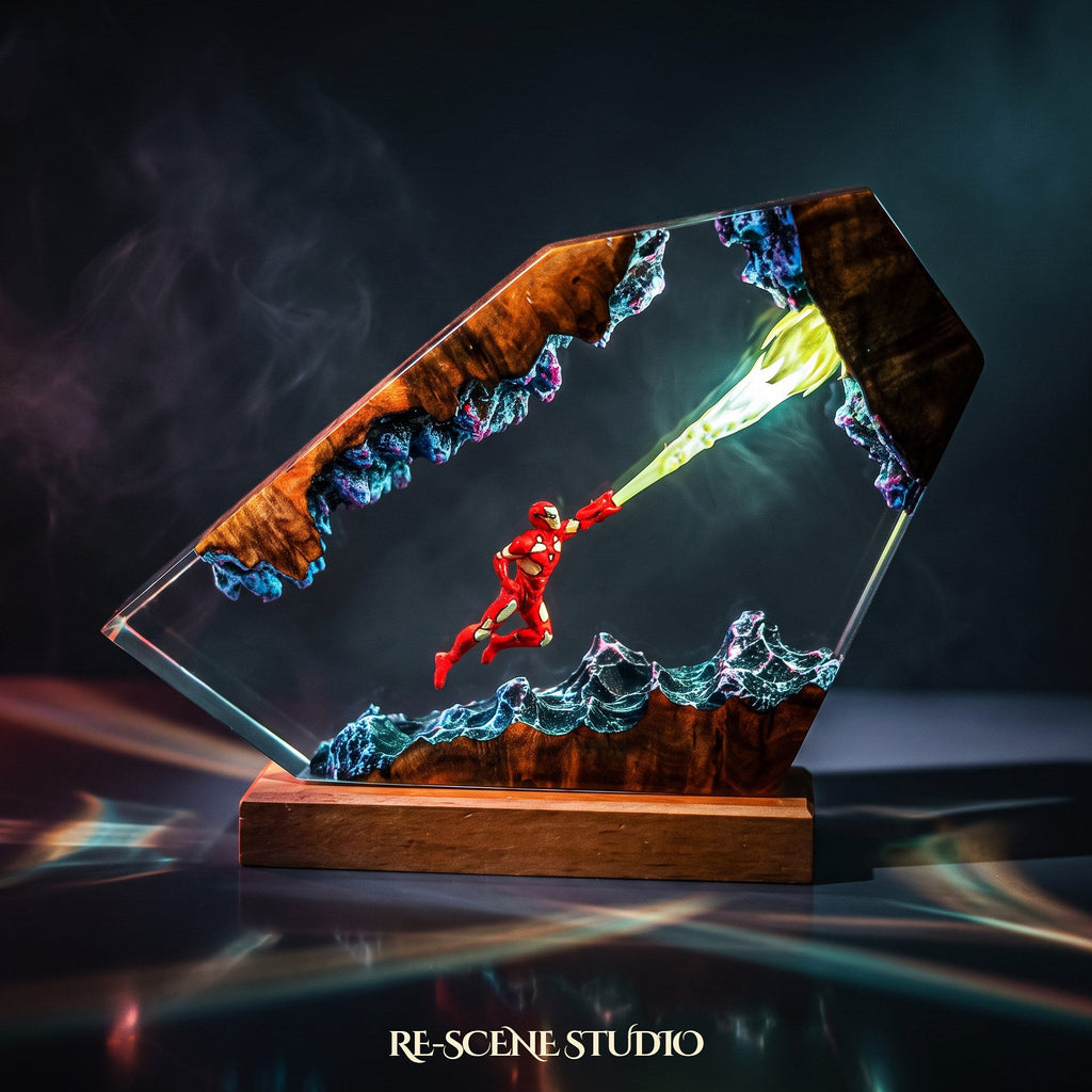 Iron Man Resin Lamp V4 — view 5
