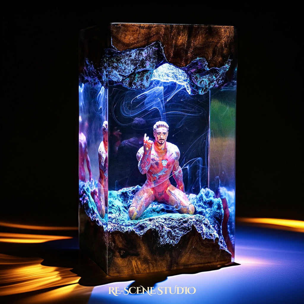Iron Man Resin Lamp V1