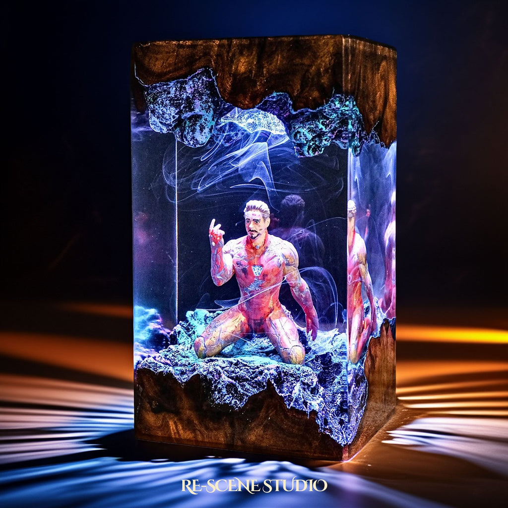 Iron Man Resin Lamp V1 — view 2