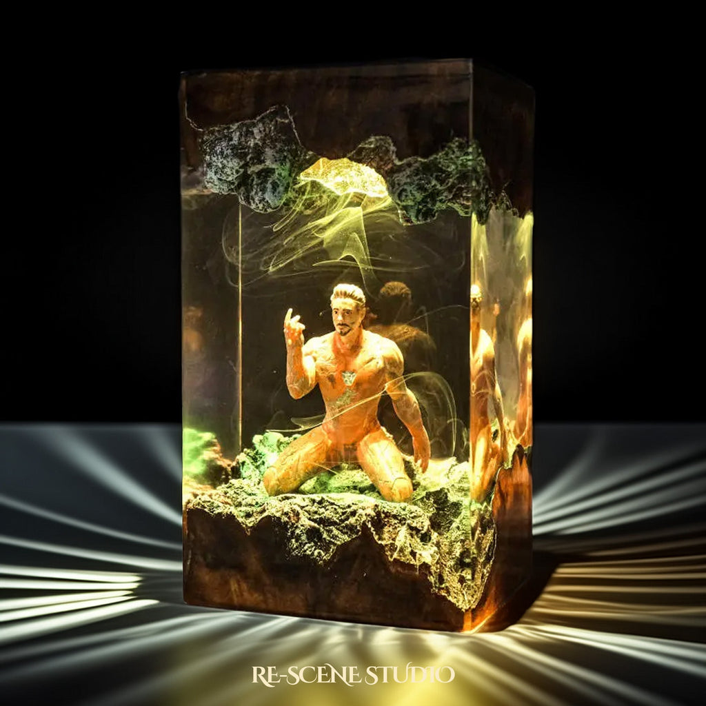 Iron Man Resin Lamp V1 — view 3