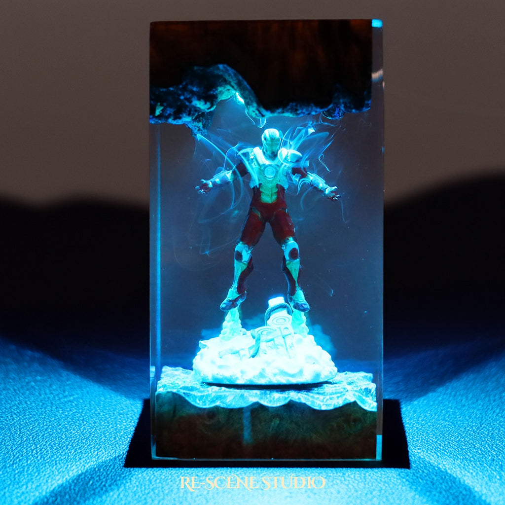 Iron Man Resin Lamp V2 — view 3