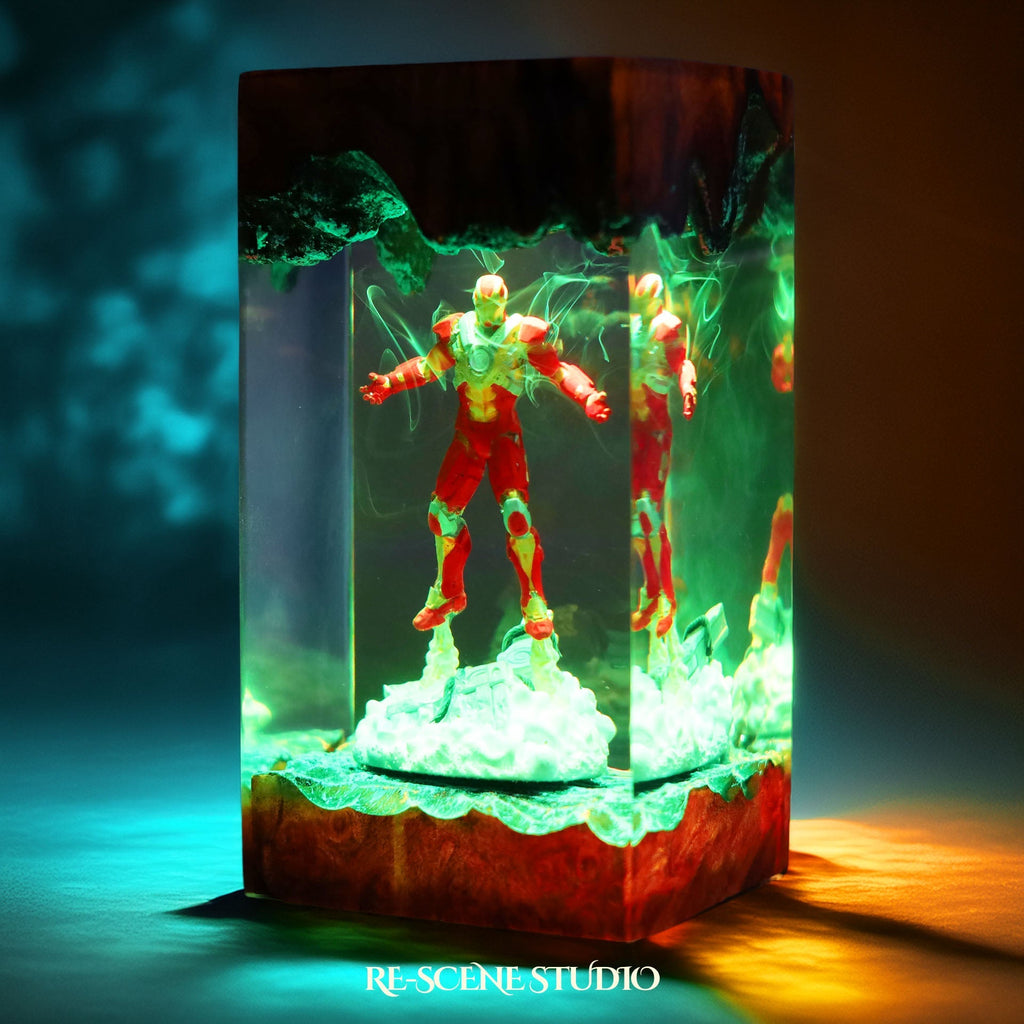 Iron Man Resin Lamp V2 — view 4