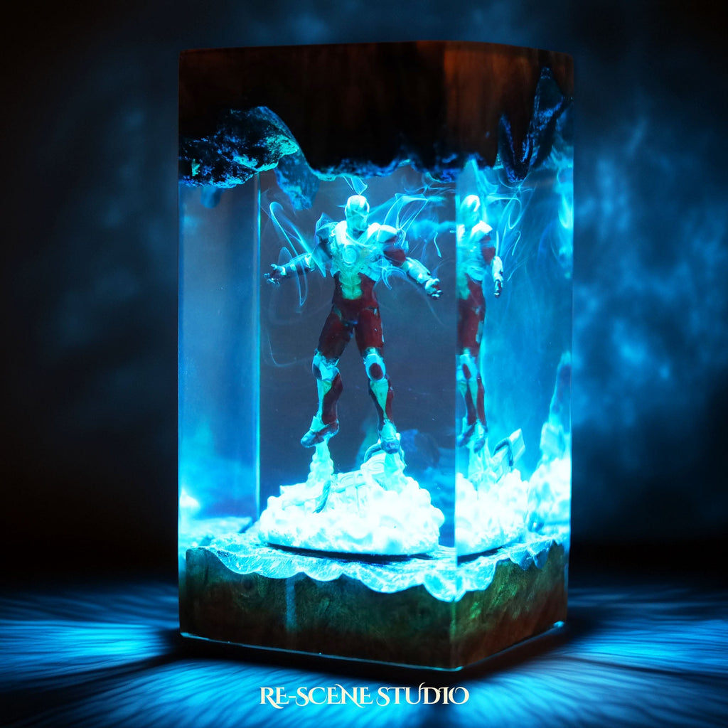 Iron Man Resin Lamp V2 — view 5