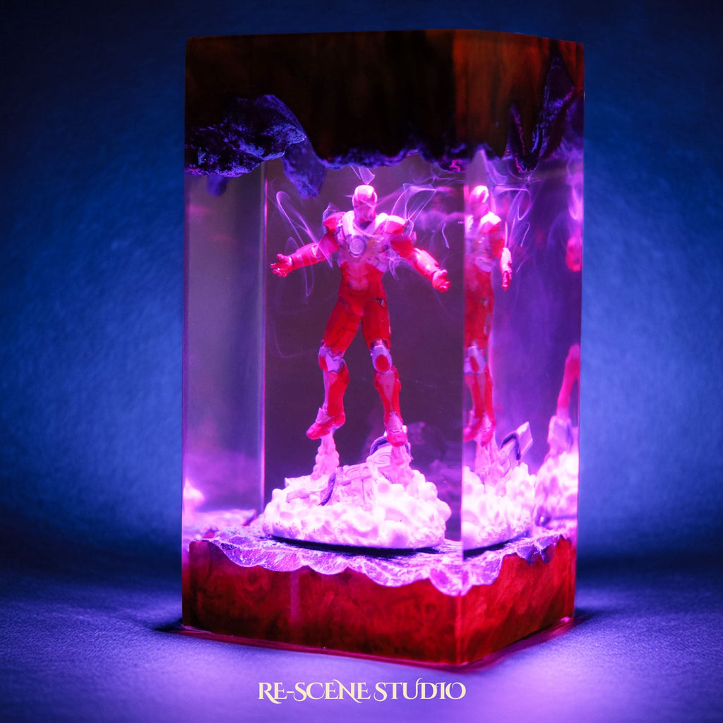 Iron Man Resin Lamp V2 — view 6