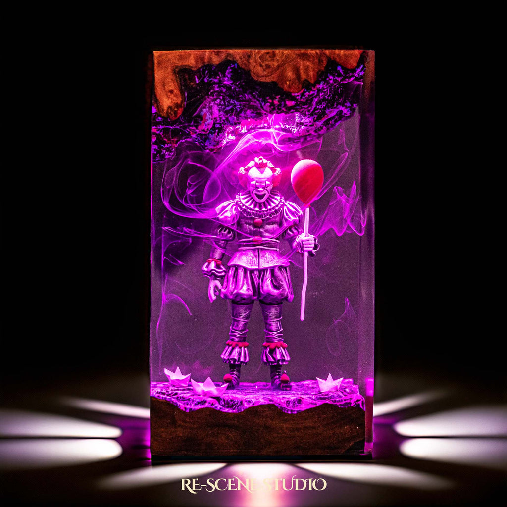 Pennywise Resin Lamp — view 2