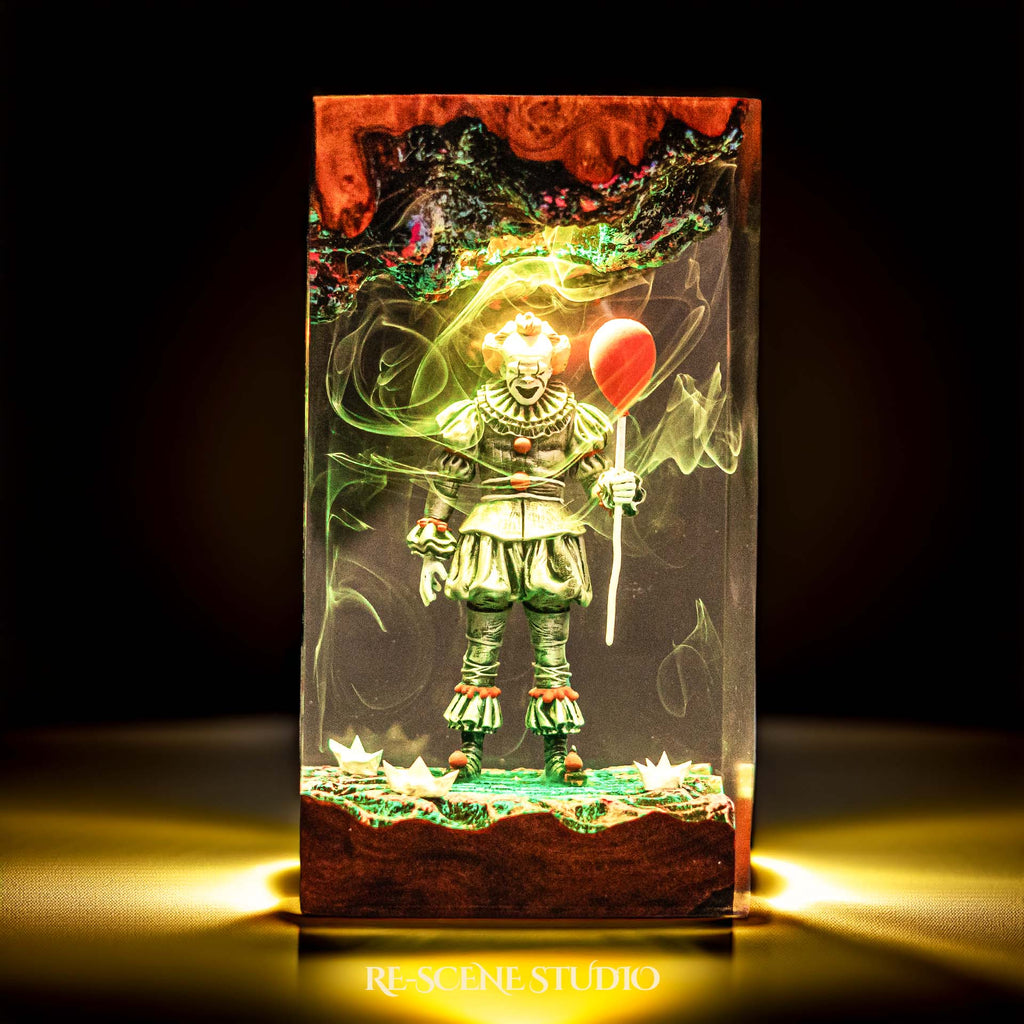 Pennywise Resin Lamp — view 4