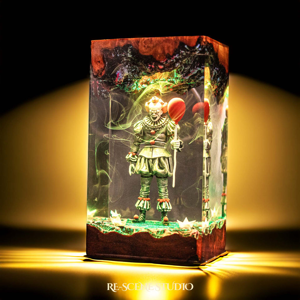Pennywise Resin Lamp — view 5