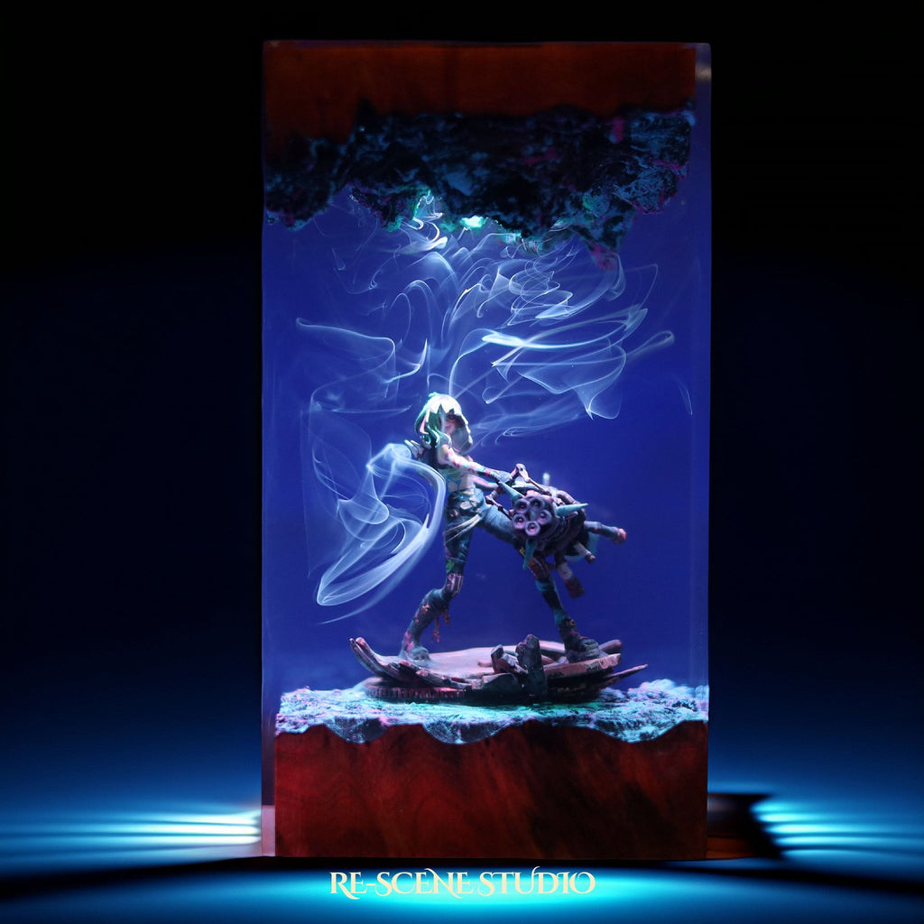 Jinx Resin Lamp V1 — view 2