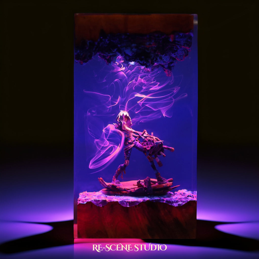 Jinx Resin Lamp V1 — view 3