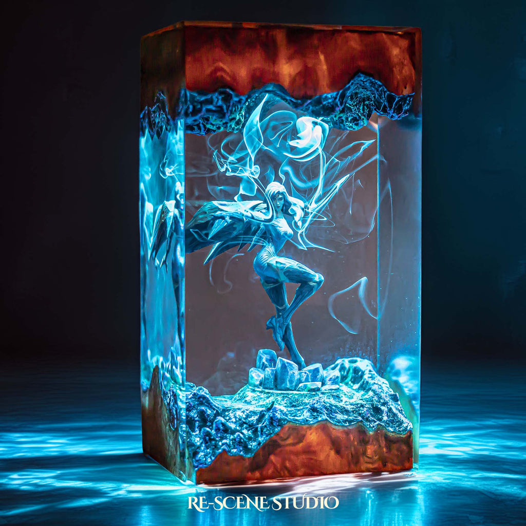 Kai'sa Resin Lamp — view 4