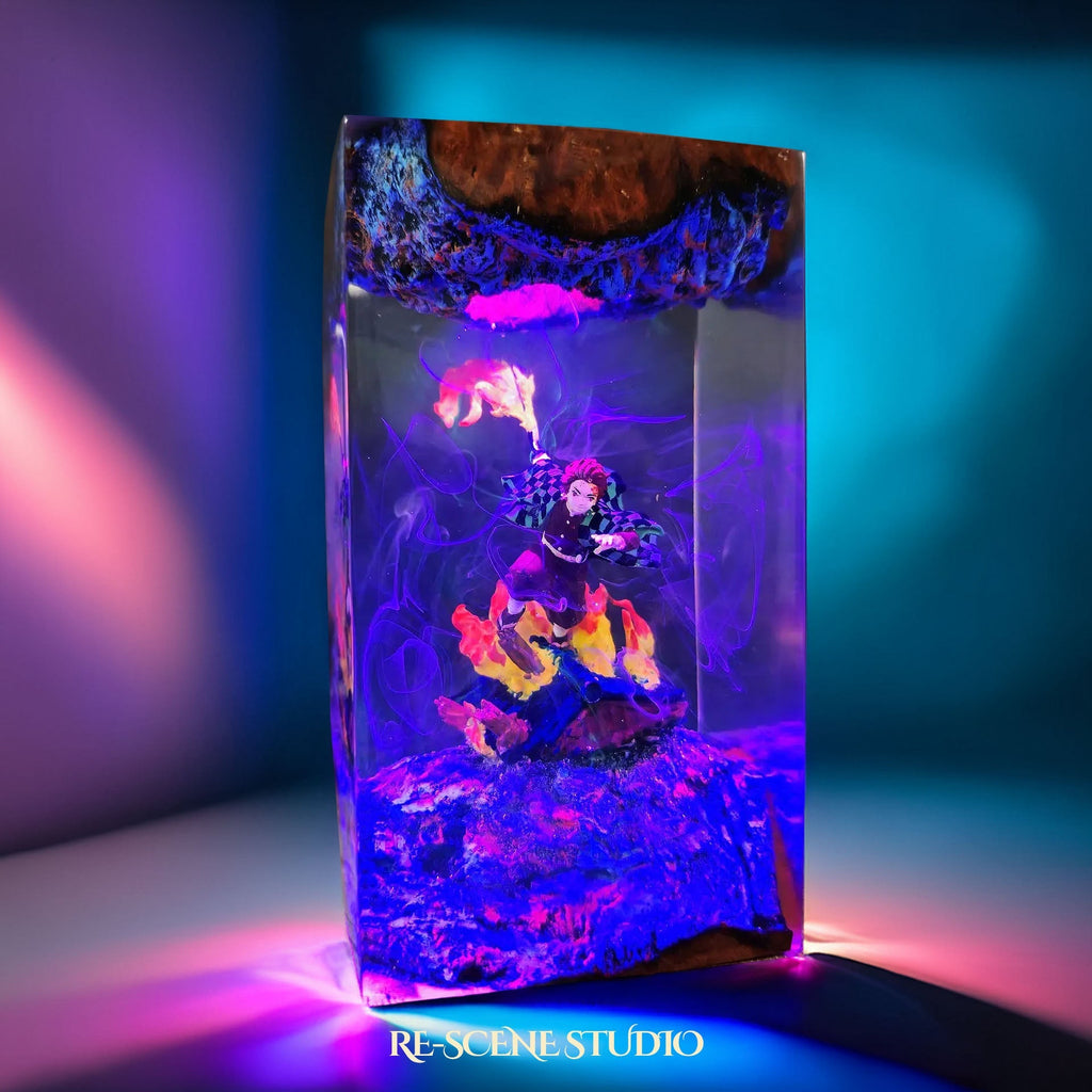 Tanjiro Resin Lamp V1 — view 3