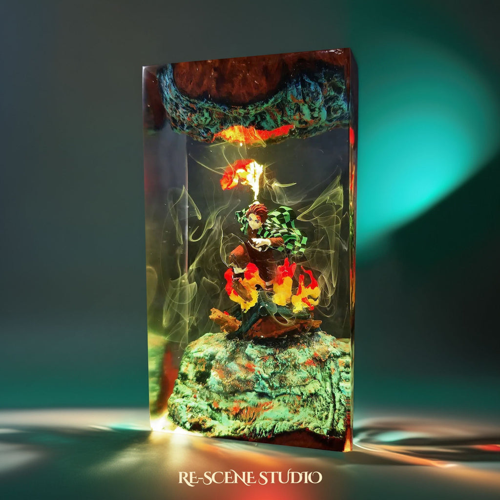 Tanjiro Resin Lamp V1 — view 4