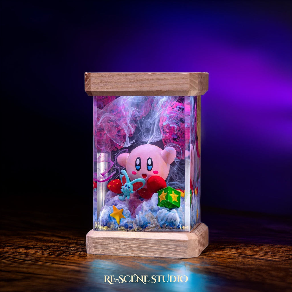 Kirby Dream World Resin Lamp — view 2