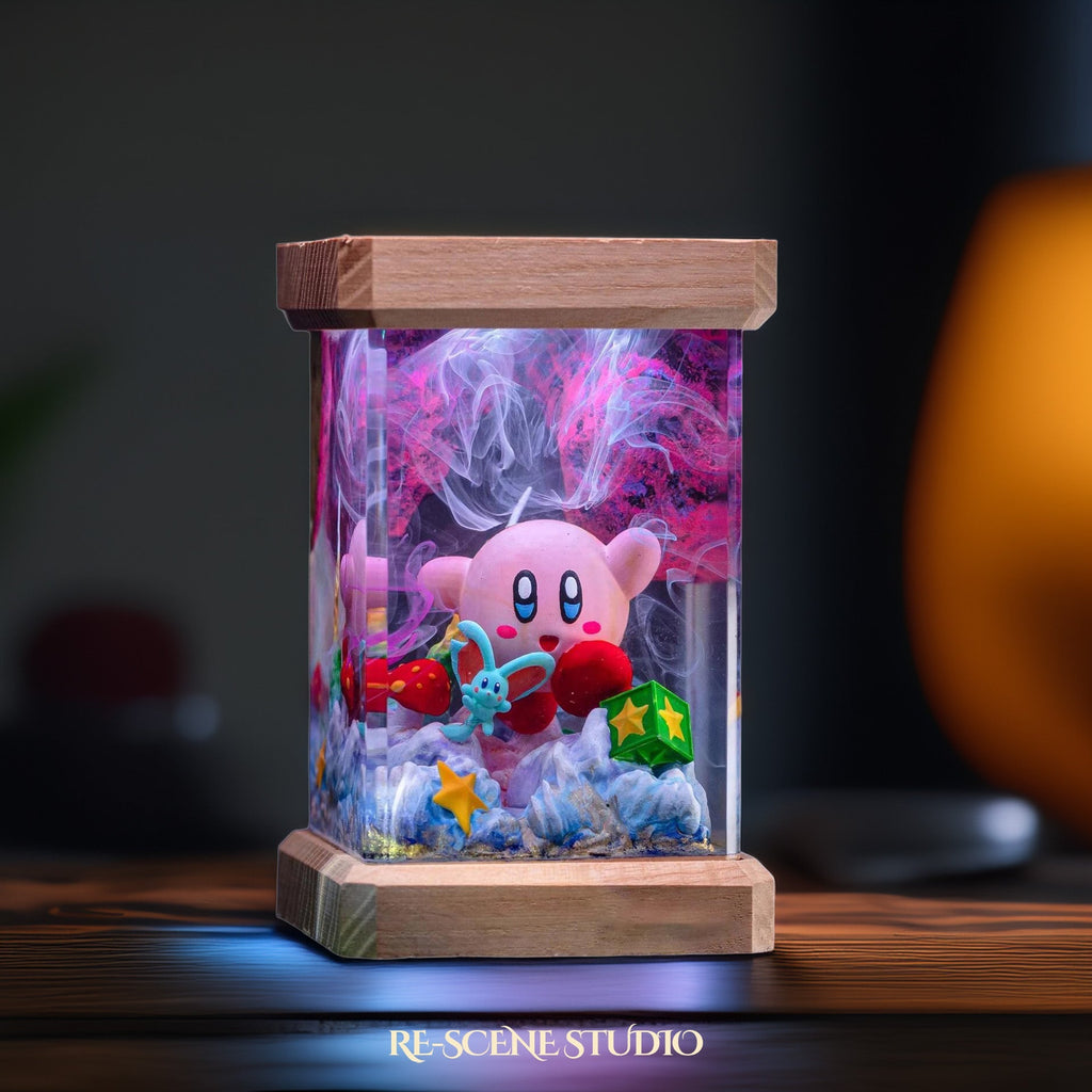 Kirby Dream World Resin Lamp — view 4