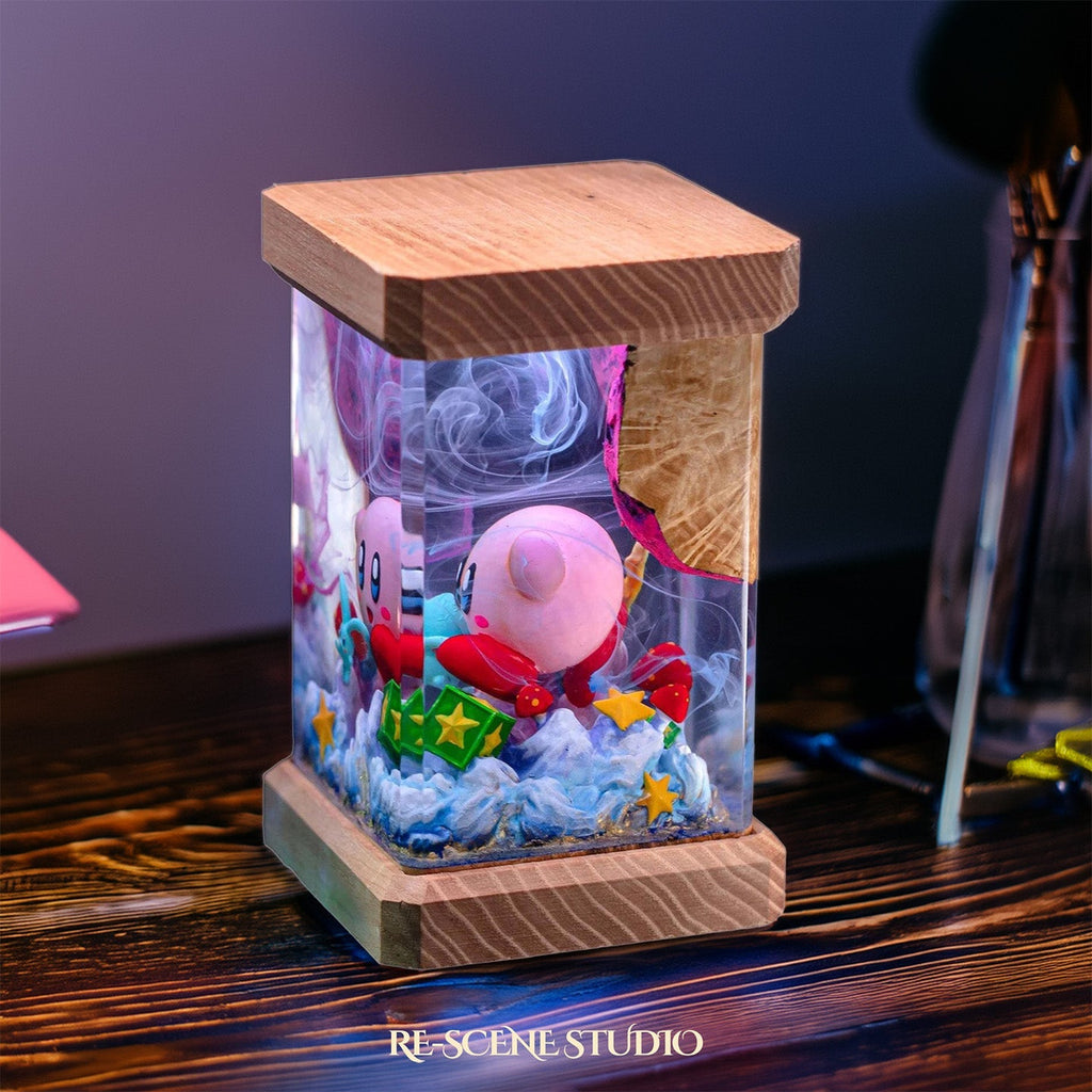 Kirby Dream World Resin Lamp — view 5