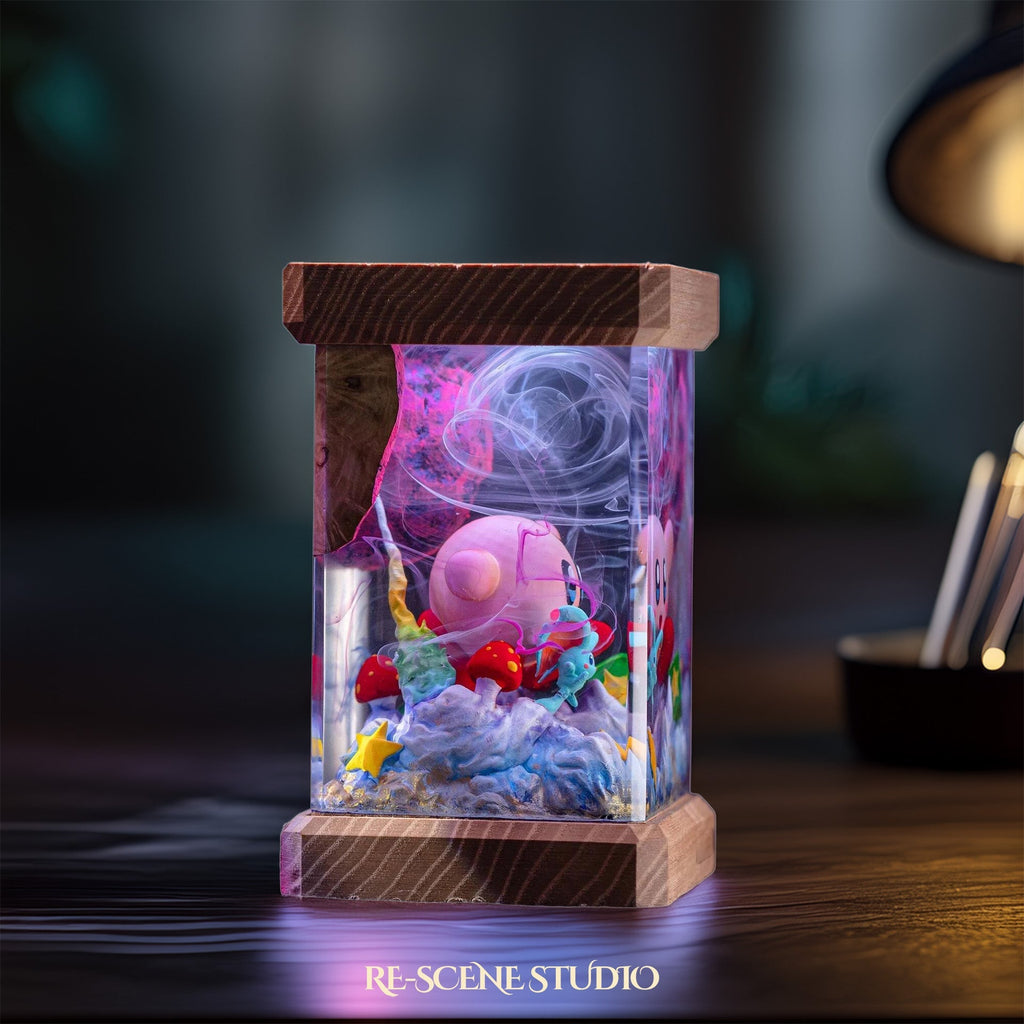Kirby Dream World Resin Lamp — view 6