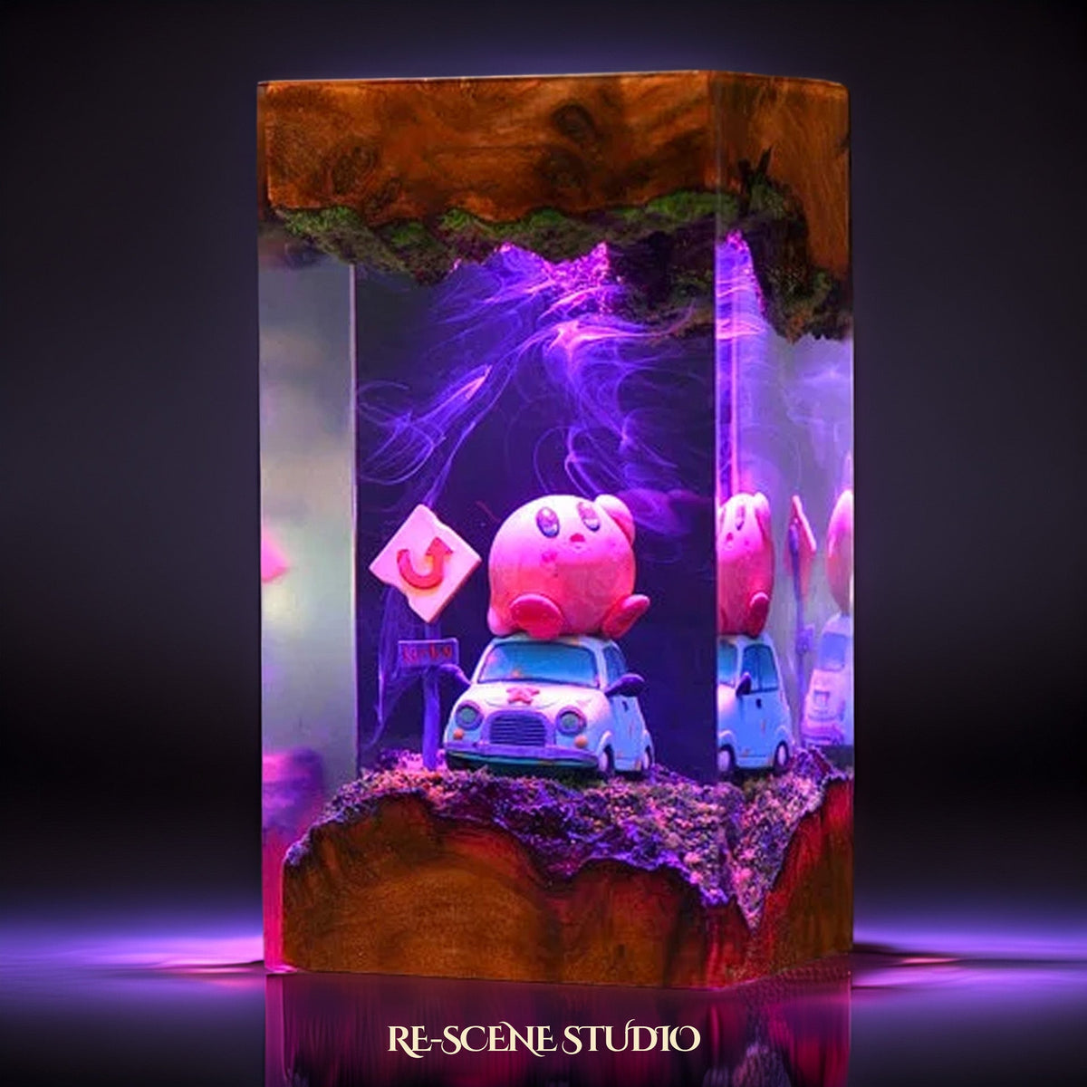 Kirby Resin Lamp — view 3