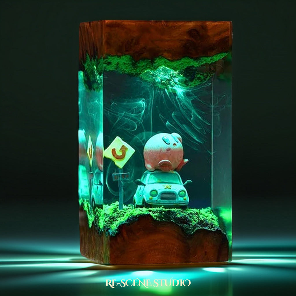 Kirby Resin Lamp — view 7