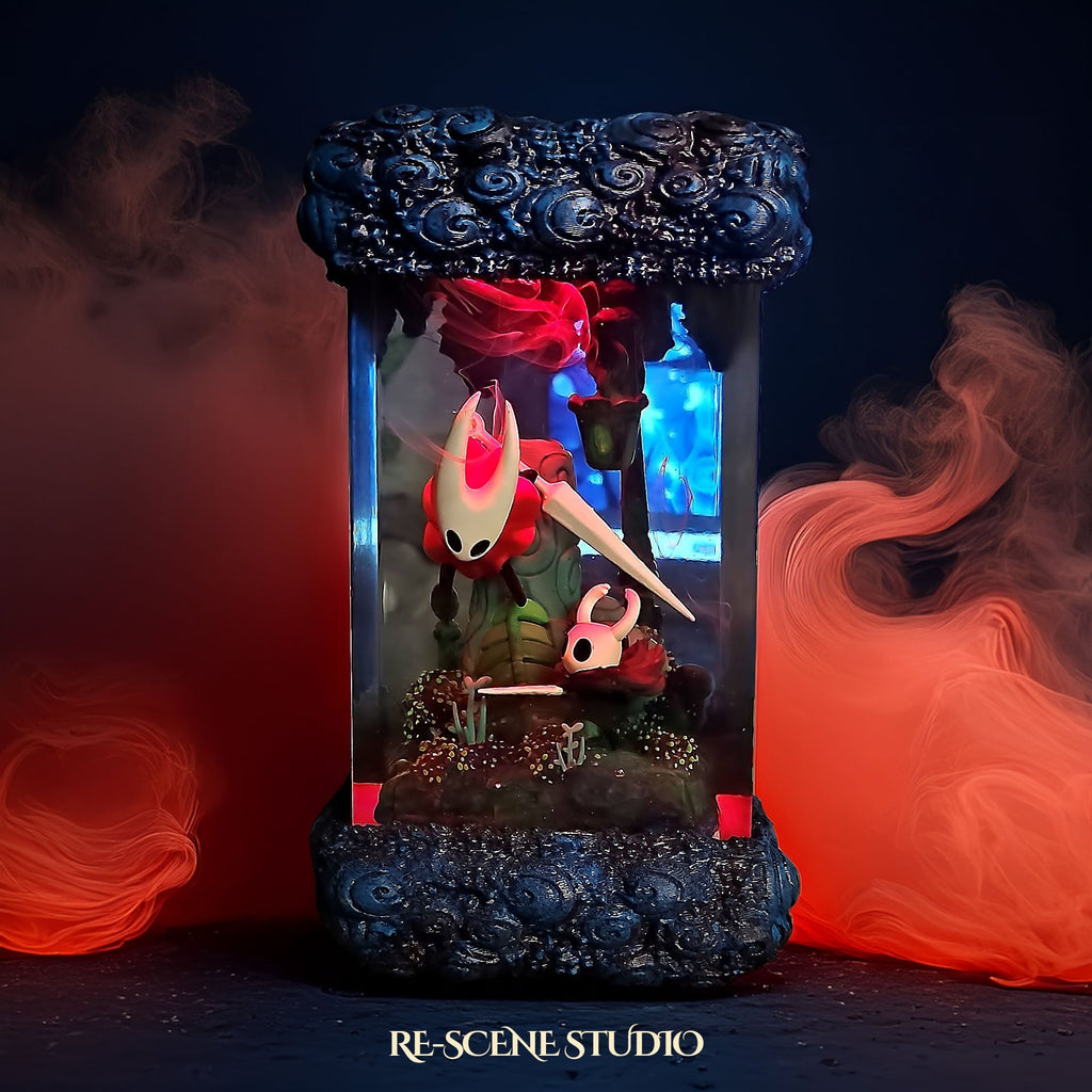 Hornet & The Knight Resin Lamp