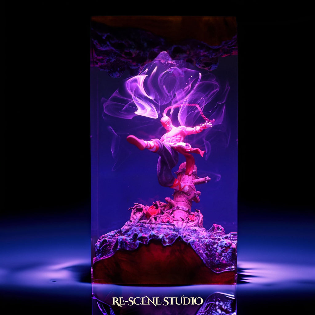 Lee Sin Resin Lamp — view 2