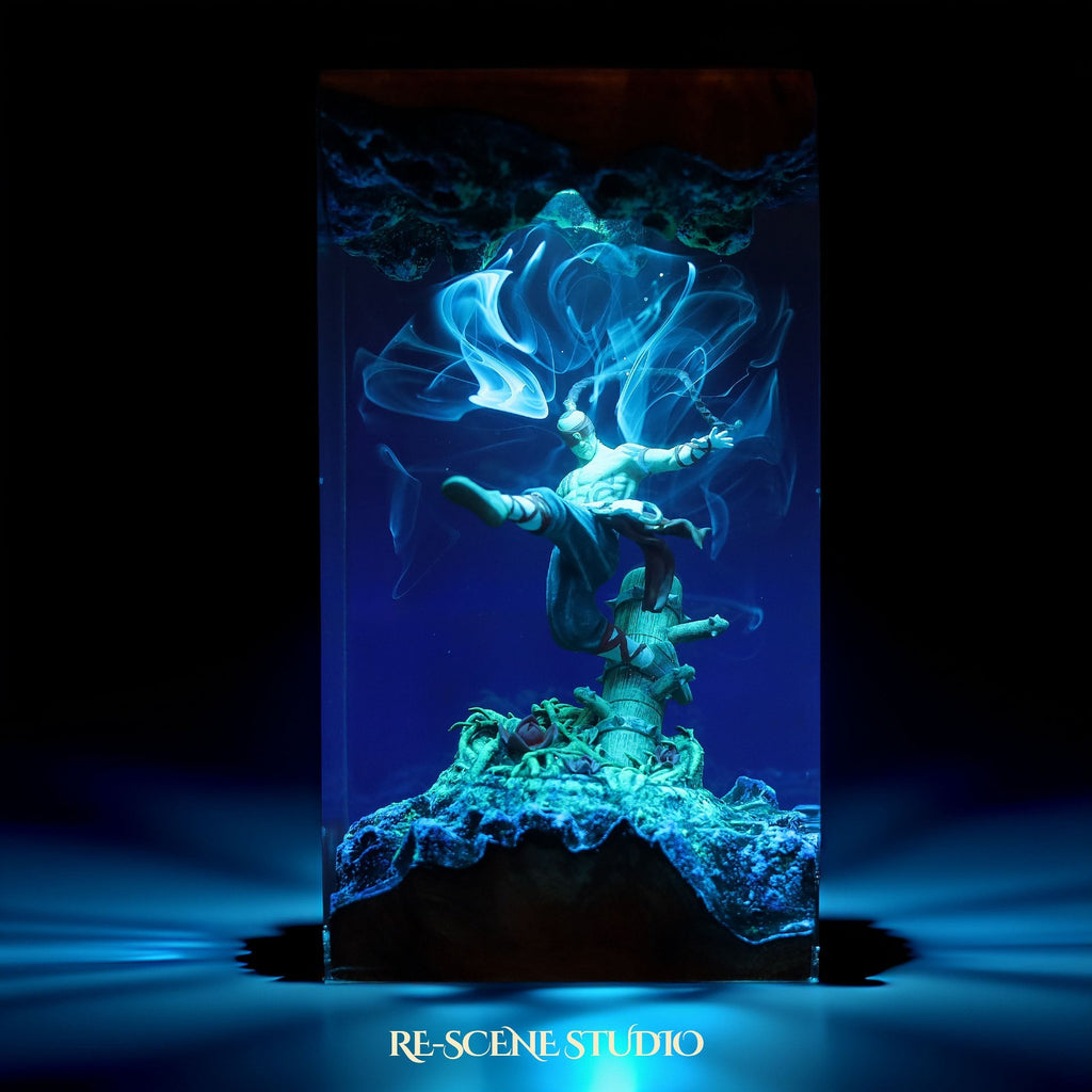 Lee Sin Resin Lamp — view 3