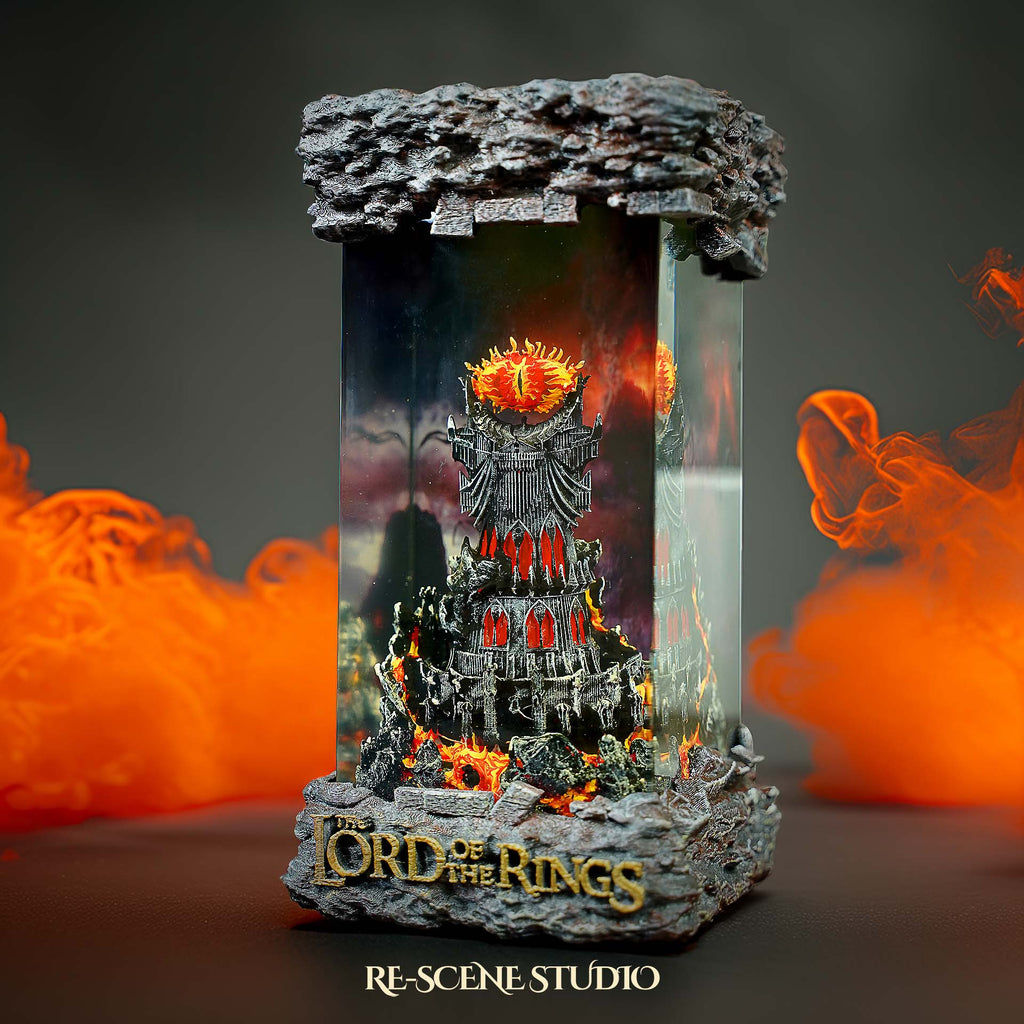 Eye of Sauron Resin Lamp, The Lord of the Rings