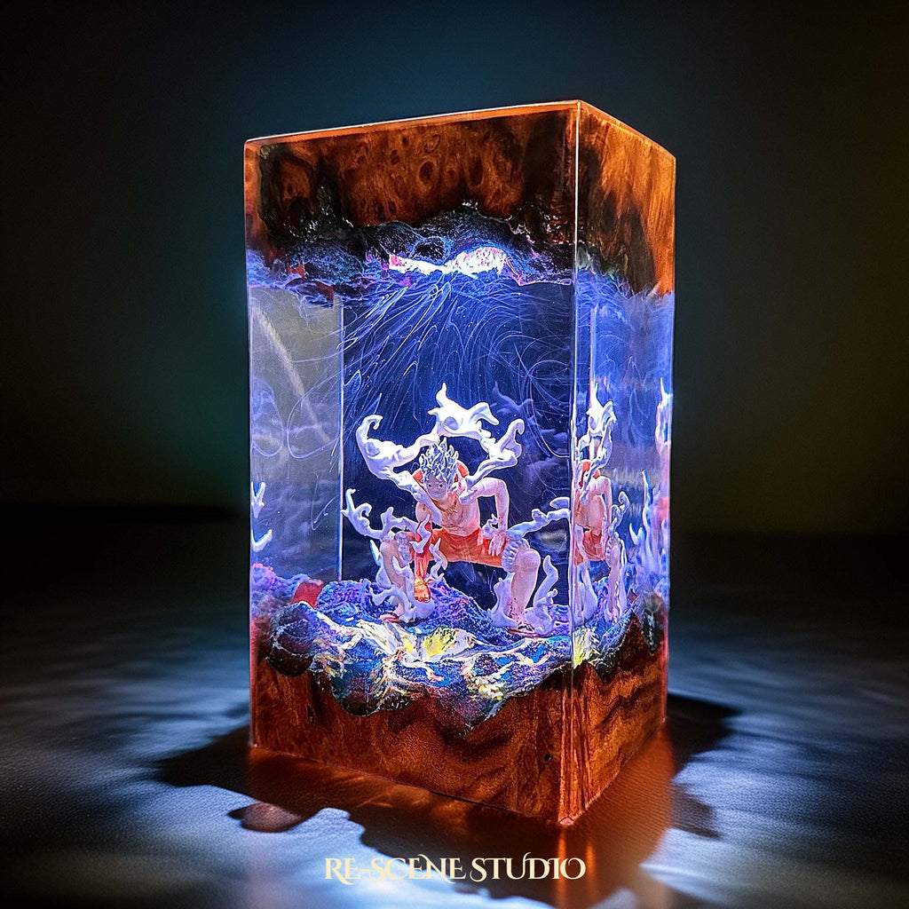 Luffy Gear 5 Resin Lamp V1 — view 6