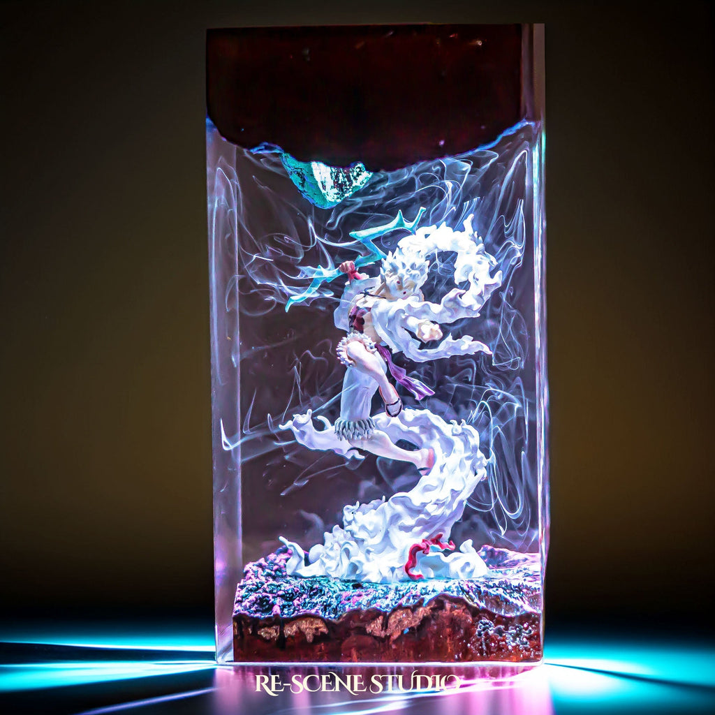 Luffy Gear 5 Resin Lamp V2 — view 2