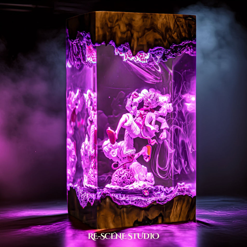 Luffy Gear 5 Resin Lamp V3 — view 3